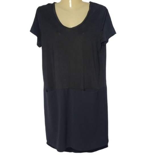 Anthro Dolan Loren Black Dress Size Small - Picture 3 of 9